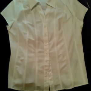 Style & company White button down blouse